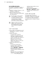 Preview for 12 page of Electrolux EAL6147WOK User Manual