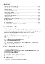 Предварительный просмотр 232 страницы Electrolux EAL6147WOU User Manual