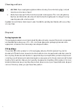 Preview for 6 page of Electrolux EasyLine ECG2003S Instruction Book