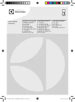 Electrolux EASYSENSE EKF32 Series Instruction Book preview