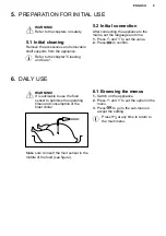 Предварительный просмотр 9 страницы Electrolux EAT1AX Operating Instructions Manual