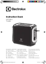 Electrolux EAT33 Series Instruction Book предпросмотр