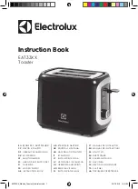 Preview for 1 page of Electrolux EAT33 Series Instruction Book