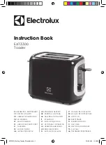 Electrolux EAT3300 Instruction Book preview