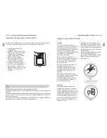 Preview for 4 page of Electrolux EAW05E3AJW Instruction Manual