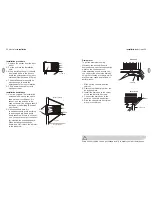 Предварительный просмотр 16 страницы Electrolux EAWE09E2CJW Instruction Manual