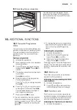 Предварительный просмотр 41 страницы Electrolux EB4GL70 User Manual