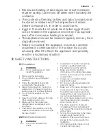 Preview for 5 page of Electrolux EB4GL90 User Manual