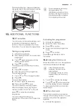 Preview for 17 page of Electrolux EB4SL80CN User Manual