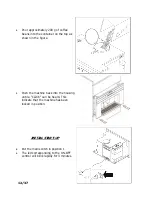 Предварительный просмотр 13 страницы Electrolux EBA 60000 X User Manual