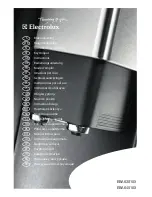 Electrolux EBA63810 Instructions Manual preview