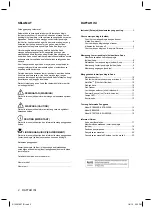 Preview for 2 page of Electrolux EBE4500 User Manual