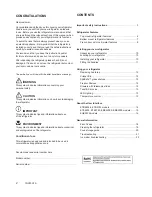 Preview for 2 page of Electrolux EBE4500AA User Manual