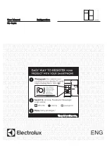 Electrolux EBE4500B-G User Manual preview