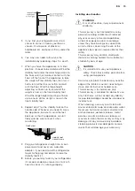 Предварительный просмотр 13 страницы Electrolux EBE5304 User Manual