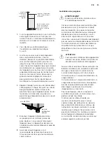 Предварительный просмотр 35 страницы Electrolux EBE5304 User Manual