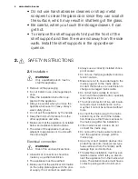 Preview for 4 page of Electrolux EBGL3X User Manual