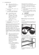 Preview for 14 page of Electrolux EBGL40CN User Manual