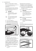 Предварительный просмотр 18 страницы Electrolux EBGL70CN User Manual