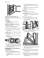 Preview for 22 page of Electrolux EBGL70G User Manual