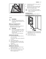 Preview for 21 page of Electrolux EBKGL6X User Manual