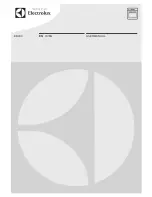 Electrolux EBL80 User Manual preview