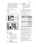 Preview for 25 page of Electrolux EBL80CN User Manual