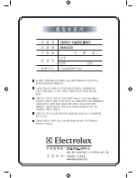 Preview for 25 page of Electrolux EBR5000 Instruction Book