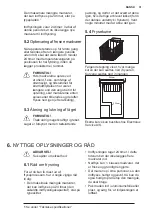 Предварительный просмотр 31 страницы Electrolux EC1005AOW User Manual