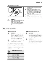 Preview for 13 page of Electrolux EC1501AOW User Manual