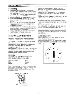 Preview for 5 page of Electrolux EC1800 N Installation And Instruction Manual