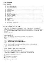 Preview for 2 page of Electrolux EC2331AOW User Manual