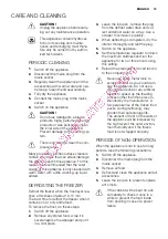 Preview for 13 page of Electrolux EC2800AOW User Manual