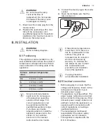 Предварительный просмотр 13 страницы Electrolux EC4201AOW User Manual