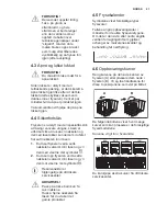 Предварительный просмотр 21 страницы Electrolux EC4201AOW User Manual