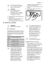 Предварительный просмотр 13 страницы Electrolux EC4231AOW User Manual