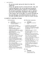 Preview for 4 page of Electrolux EC5231AOW User Manual