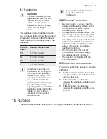 Предварительный просмотр 13 страницы Electrolux EC5231AOW User Manual