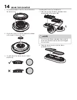 Предварительный просмотр 14 страницы Electrolux ECCG3672AS Use & Care Manual