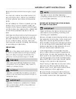 Preview for 3 page of Electrolux ECCI3068AS Use & Care Manual