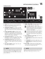 Preview for 15 page of Electrolux ECCI3068AS Use & Care Manual