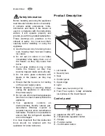 Preview for 4 page of Electrolux ECF24460W User Manual