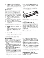 Preview for 8 page of Electrolux ECF31461W User Manual