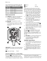 Предварительный просмотр 12 страницы Electrolux ECF31461W User Manual