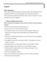 Preview for 7 page of Electrolux ECG120S User Manual