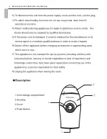 Preview for 8 page of Electrolux ECG120S User Manual