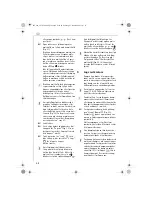 Предварительный просмотр 58 страницы Electrolux ECG6200 Instruction Book