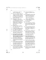 Предварительный просмотр 62 страницы Electrolux ECG6200 Instruction Book