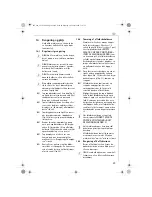 Предварительный просмотр 49 страницы Electrolux ECG6400 Instruction Book