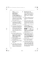 Предварительный просмотр 68 страницы Electrolux ECG6400 Instruction Book